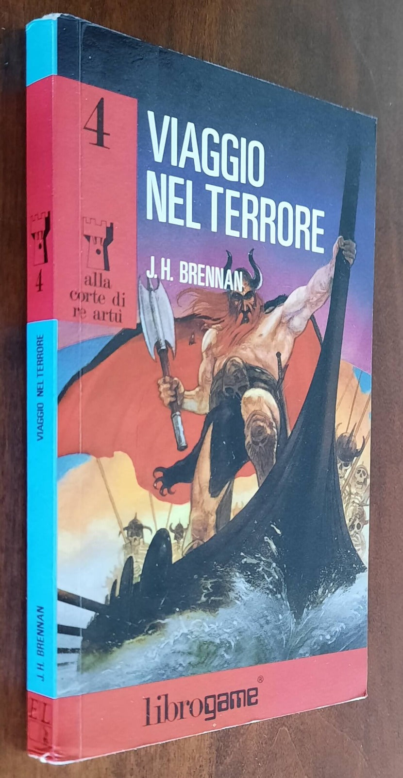 Librogame: Viaggio nel terrore (Alla corte di re Artù) - 1989