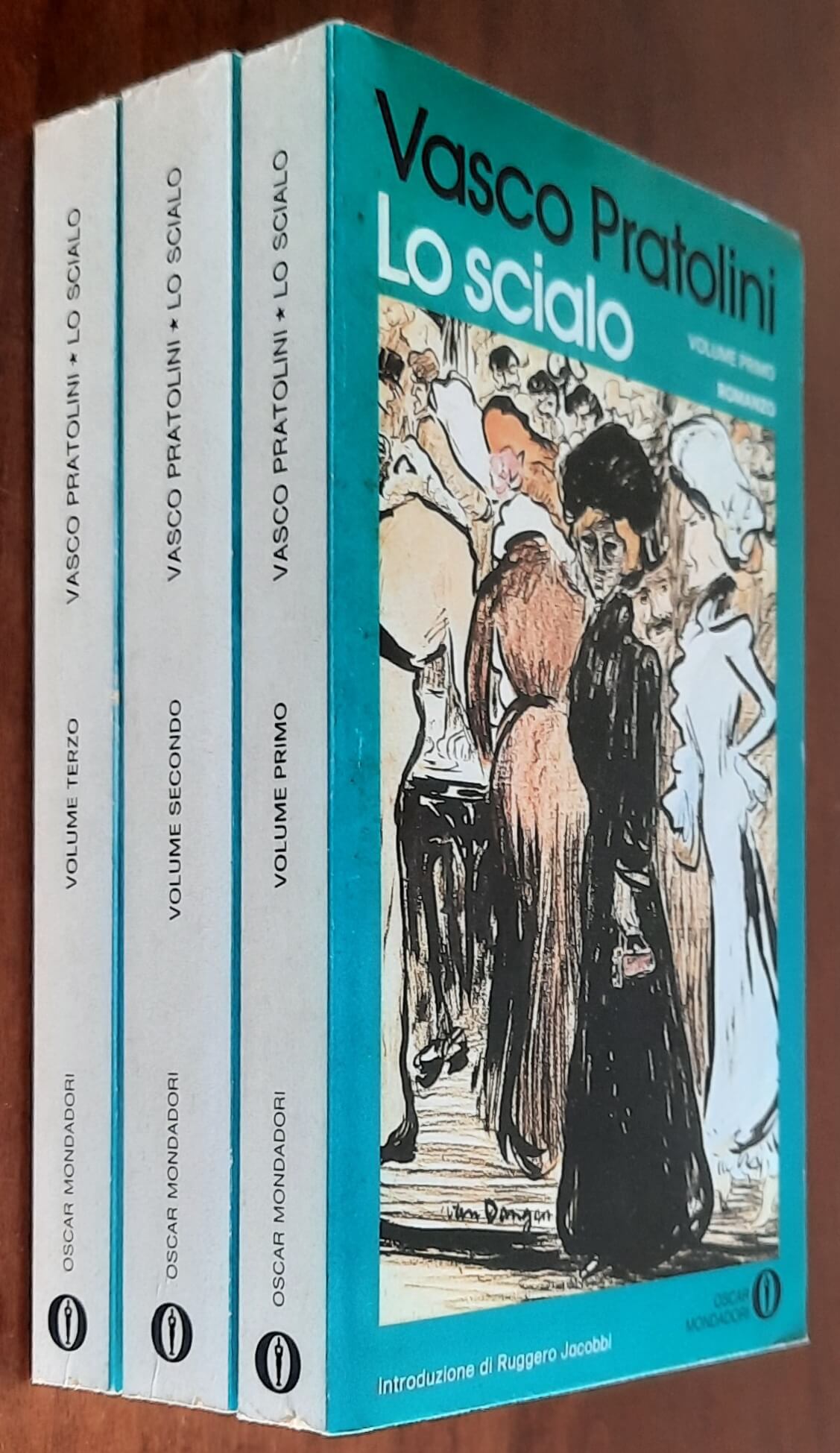 Lo scialo - di Vasco Pratolini - Mondadori Oscar - 3 vol.