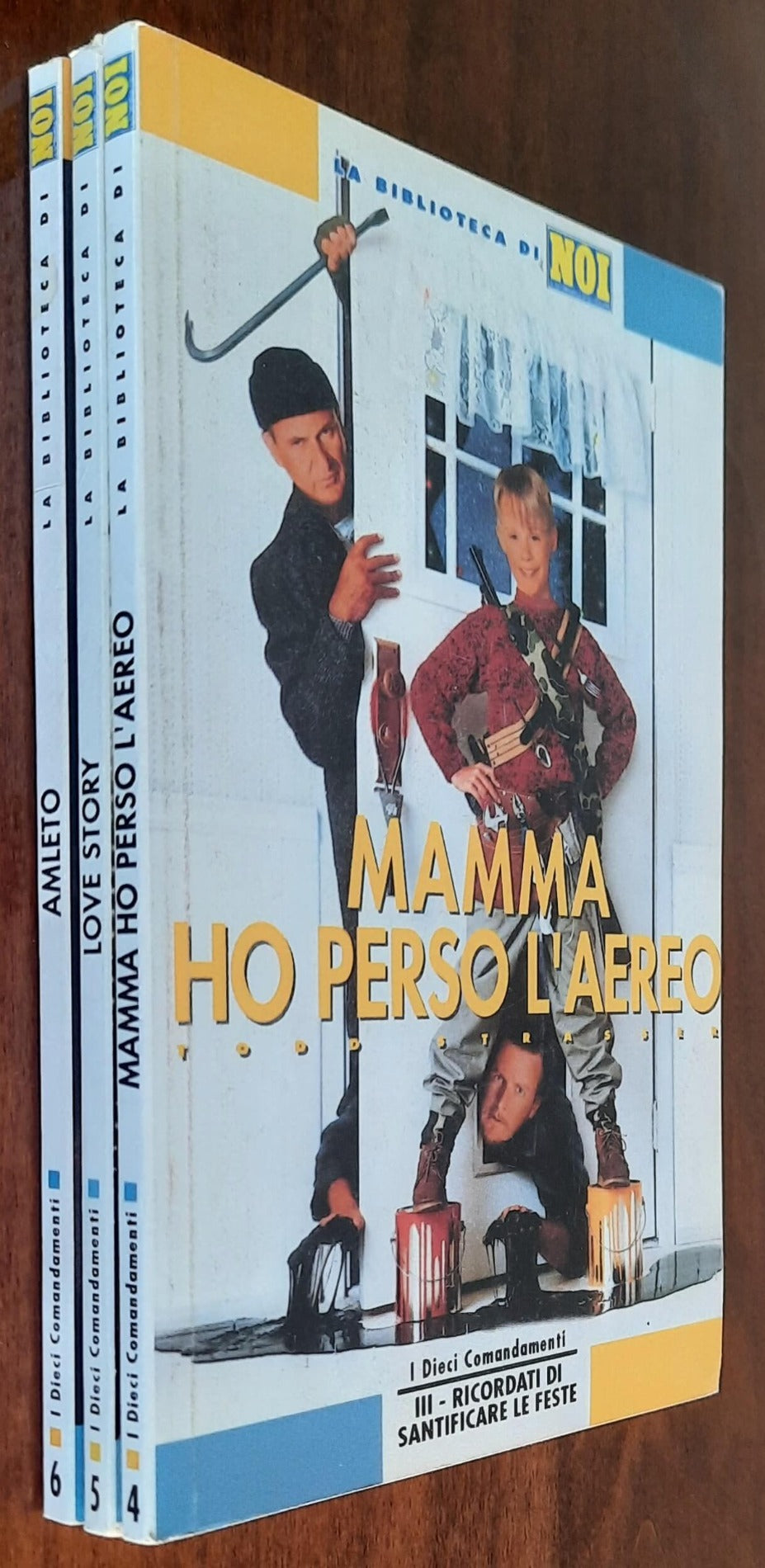 Lotto n. 3 libri allegati al settimanale Noi (Collana I Dieci Comandamenti)