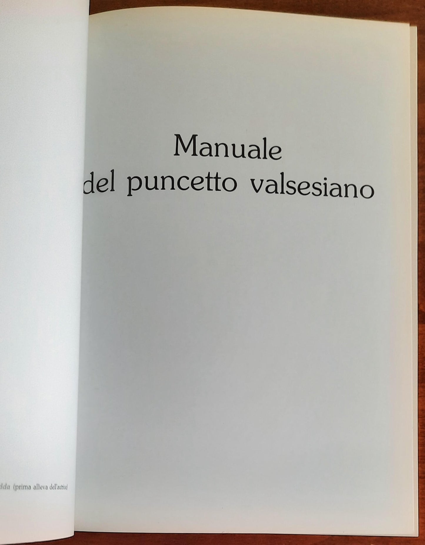 Manuale del puncetto valsesiano - di Angela Petterino Camaschella