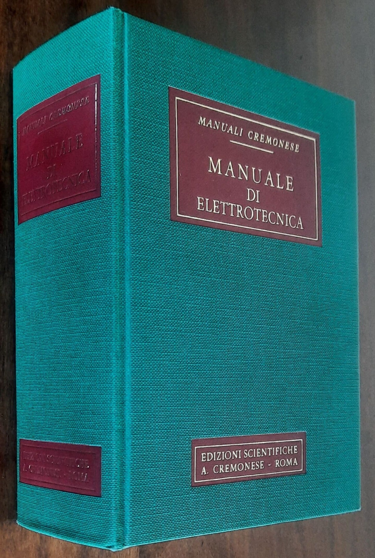 Manuale di elettrotecnica - Edizioni Scientifiche A. Cremonese