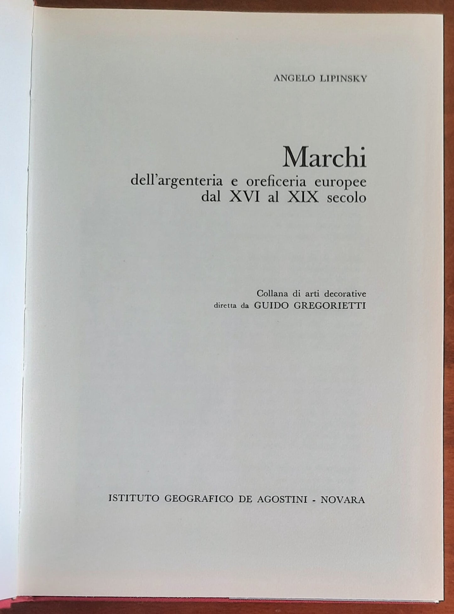 Marchi dell’argenteria e oreficeria europee dal XVI al XIX secolo