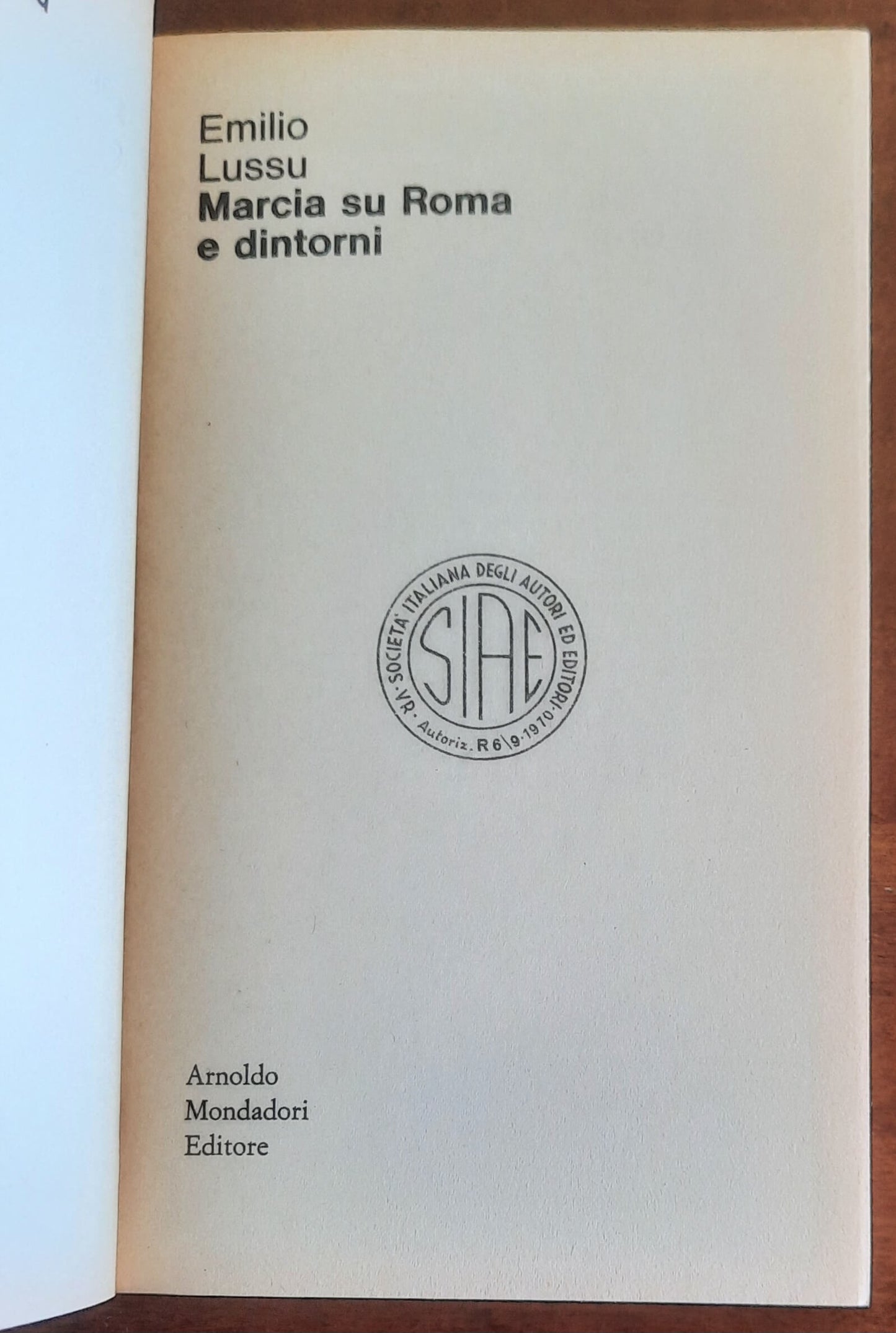Marcia su Roma e dintorni - Mondadori Oscar