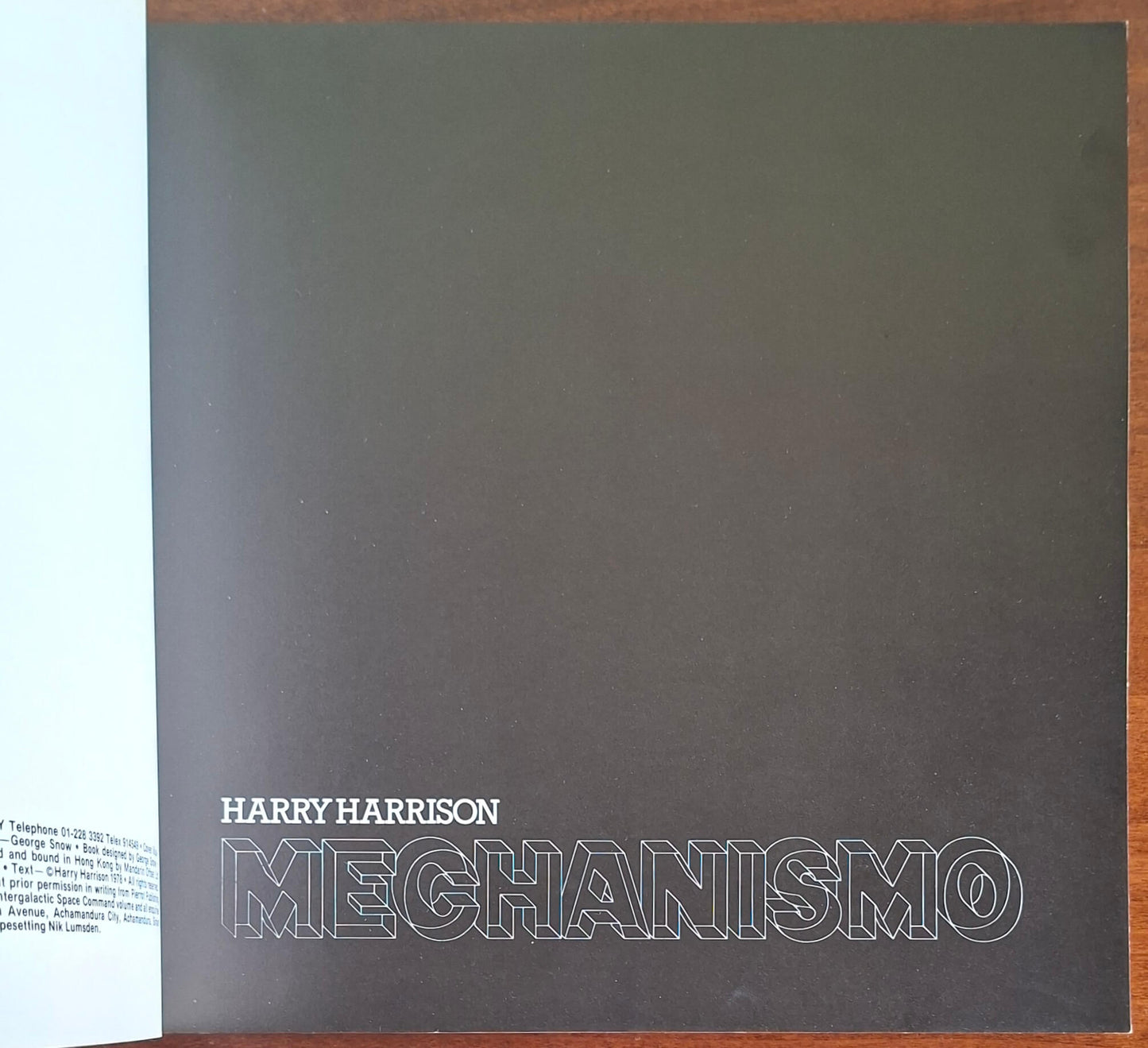 Mechanismo - Harry Harrison - Big O Publishing