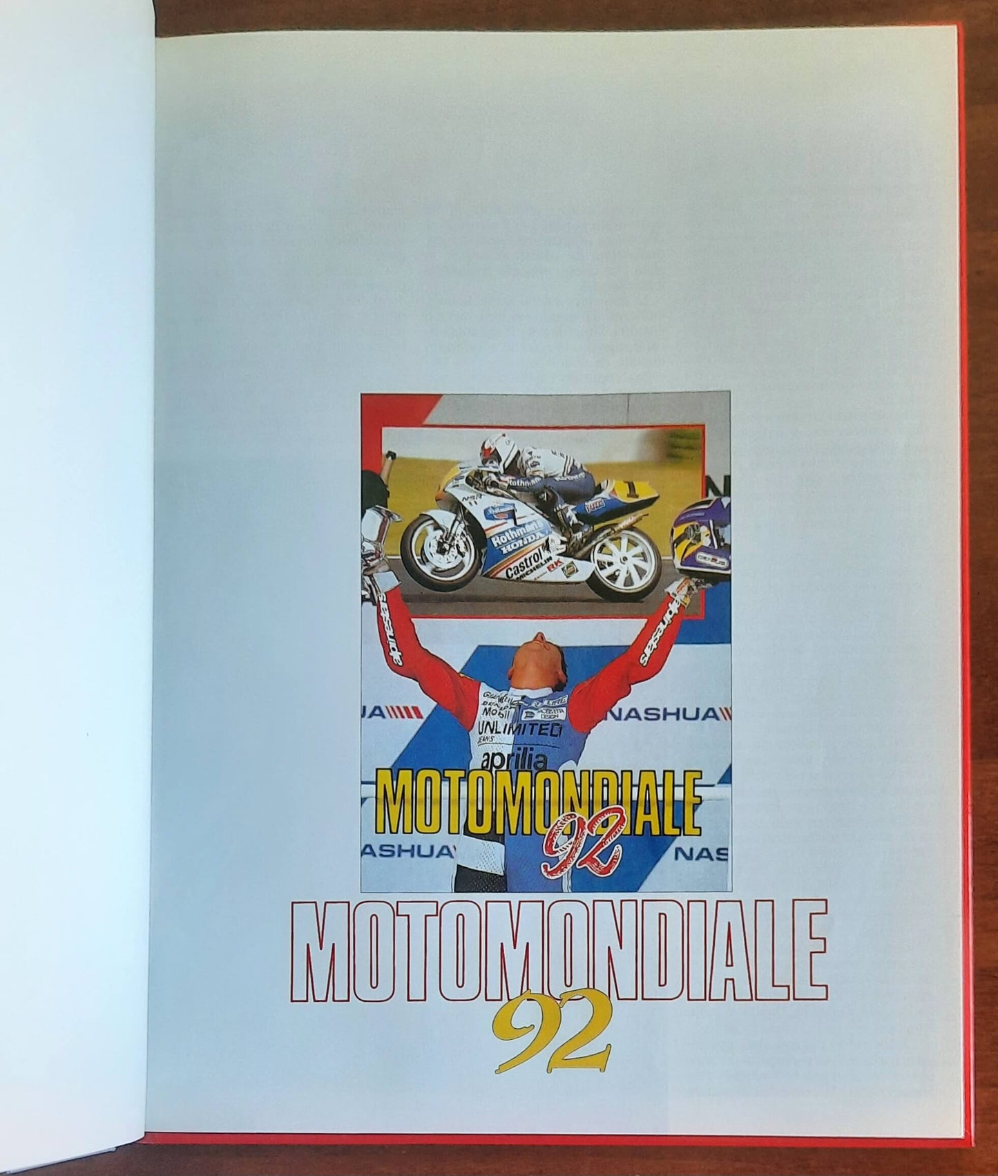 Motomondiale 92 - S. Saragoni, P. Gozzi, M. Zanzani - Moto Sprint - Conti Editore