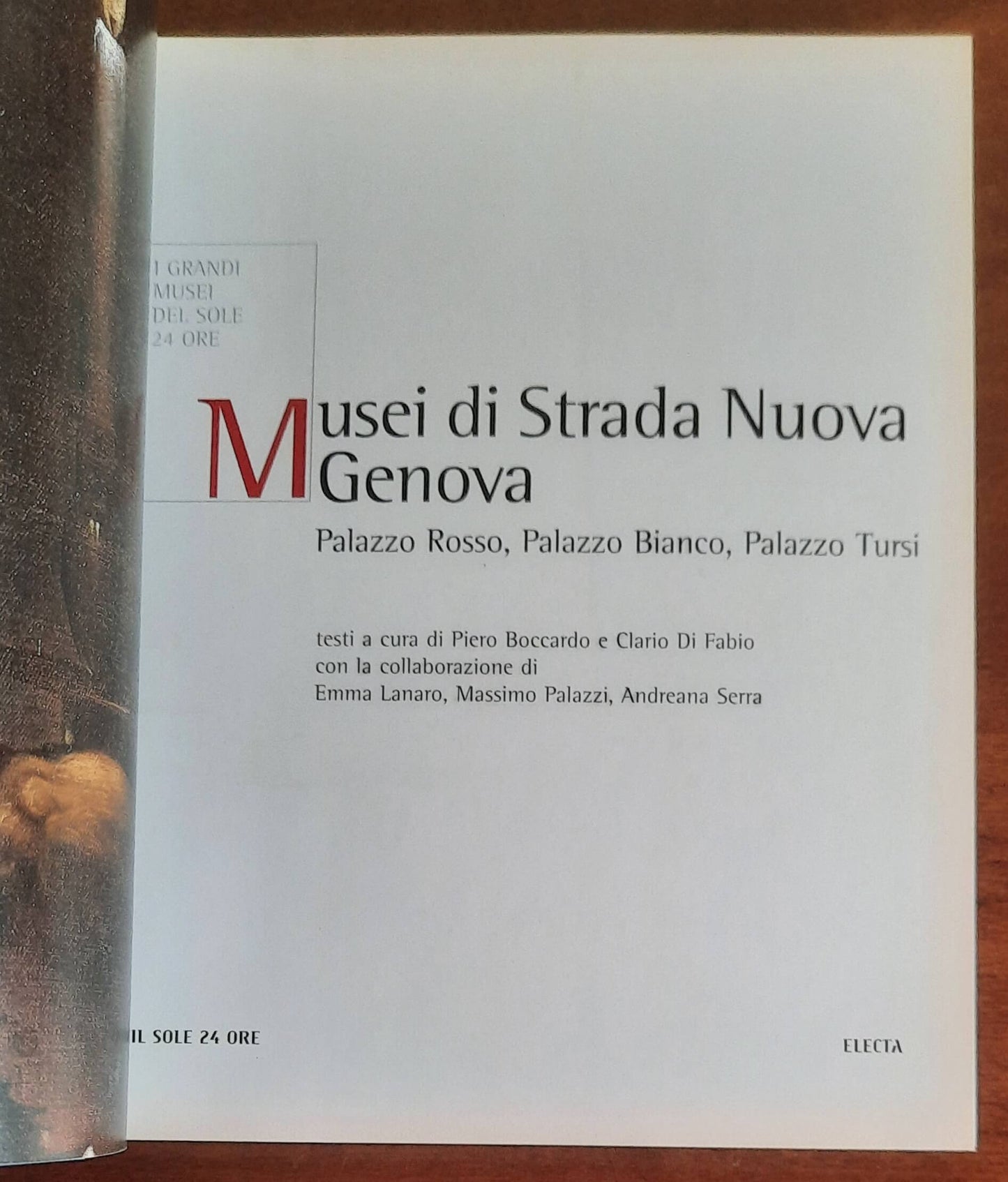 Musei di Strada Nuova. Genova - Il Sole 24 Ore - Electa
