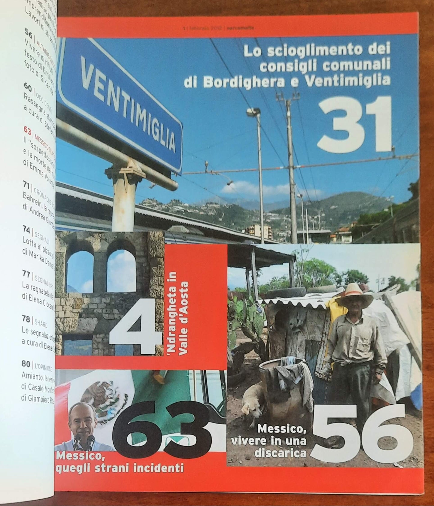 Narcomafie n. 02 - 2012 - Tramonto a Ponente. Liguria la ’ndrangheta nelle istituzioni