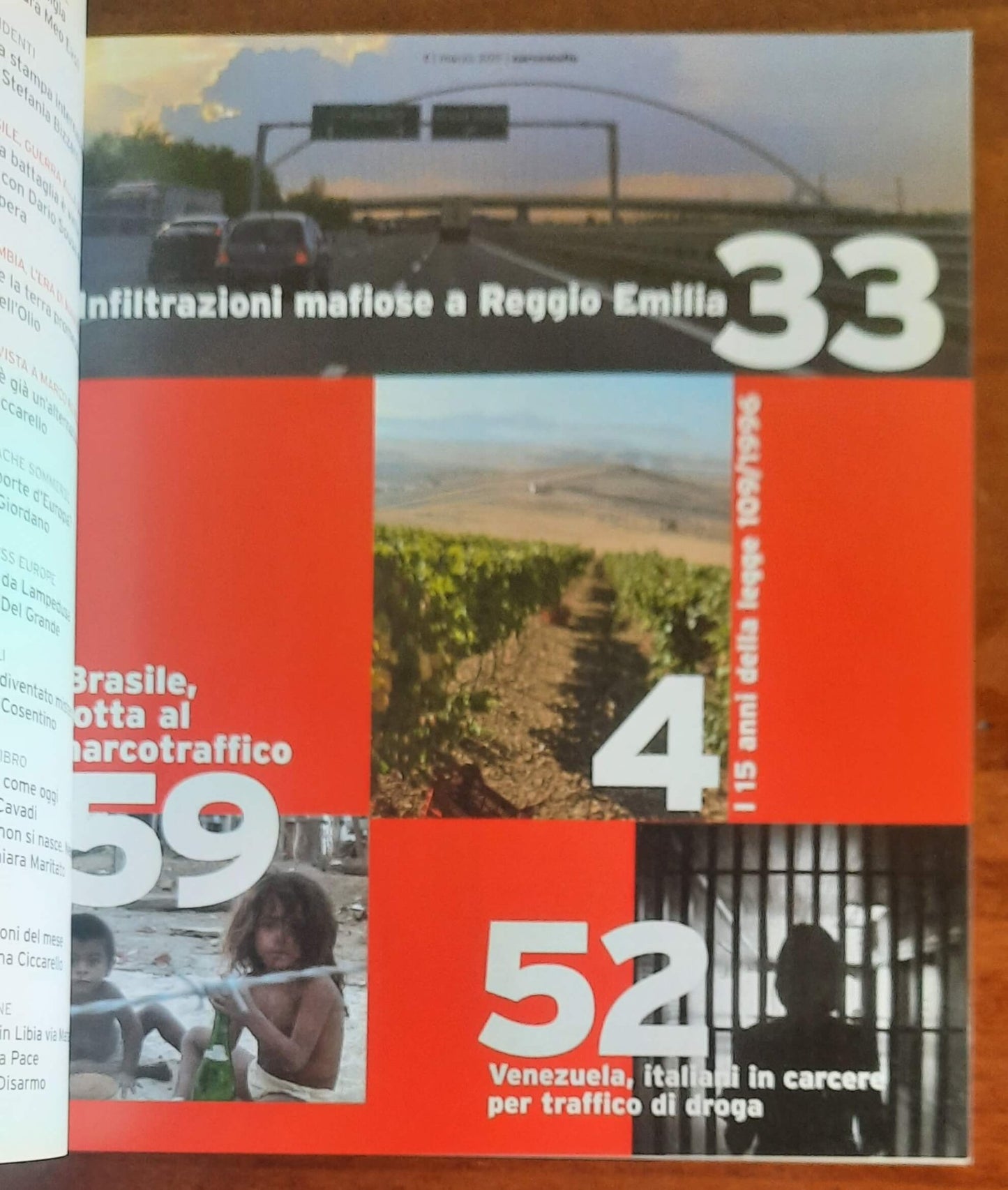 Narcomafie n. 03 - 2011 - Mafie di pianura. ’Ndrangheta a Reggio Emilia