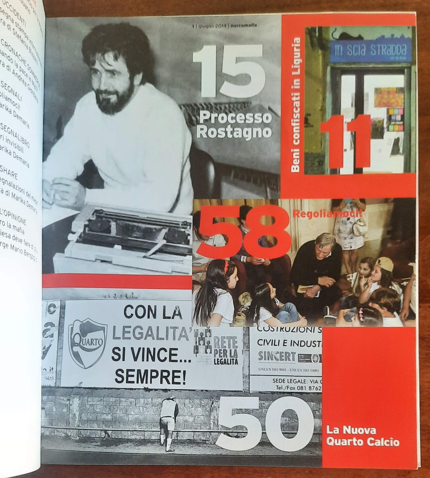 Narcomafie n. 03 - 2014 - Mauro, l’ora della verità. La sentenza di primo grado sull’omicidio Rostagno