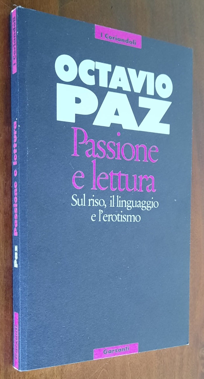 Passione e lettura. Sul riso, il linguaggio e l’erotismo