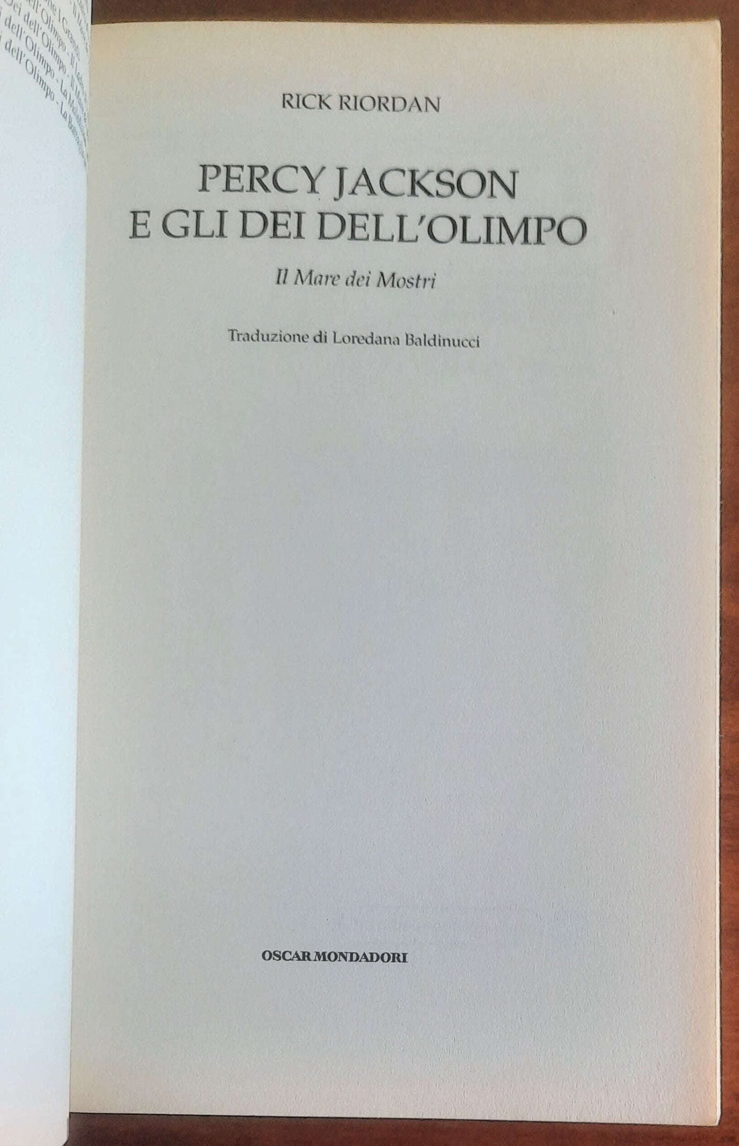 Percy Jackson e gli dei dell’Olimpo. Il mare dei mostri
