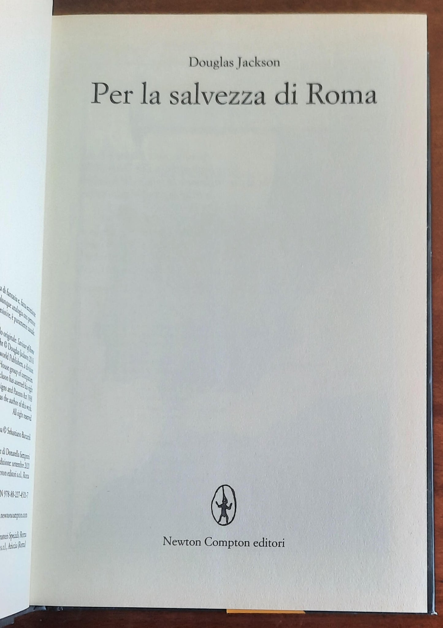 Per la salvezza di Roma - di Douglas Jackson