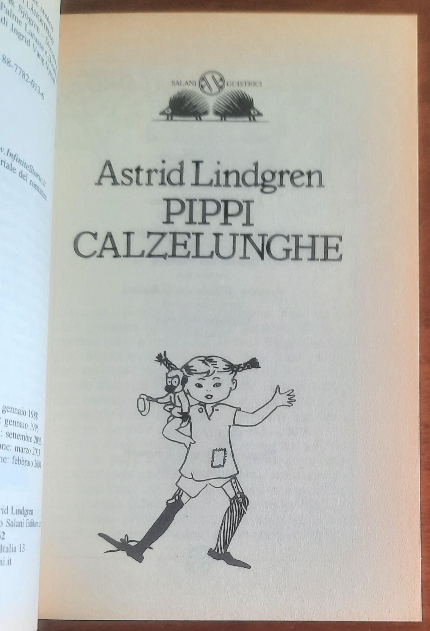 Pippi Calzelunghe - di Astrid Lindgren - Salani Editore