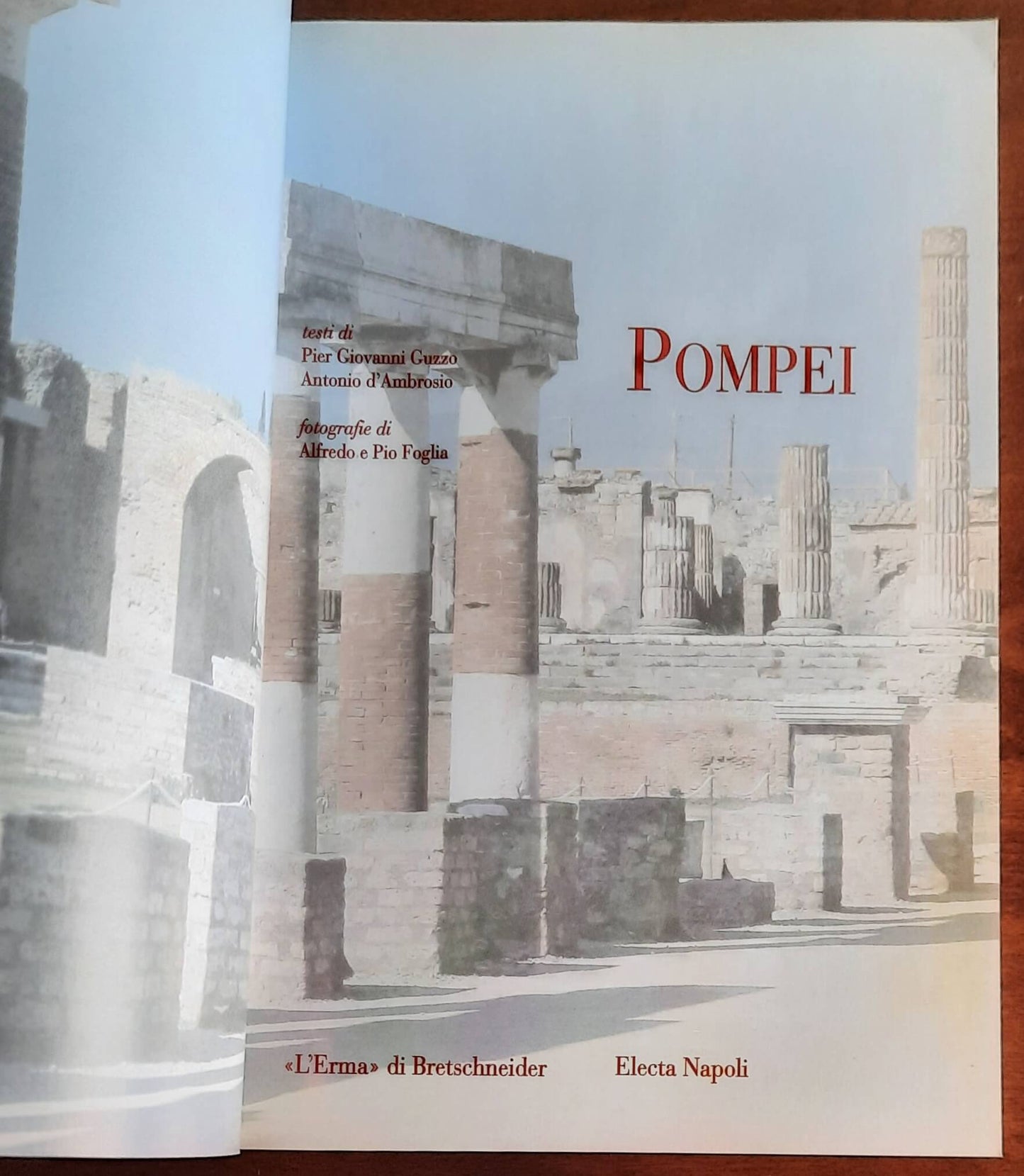 Pompei - di Pier Giovanni Guzzo e Antonio D’Ambrosio - Electa Napoli. Guide artistiche
