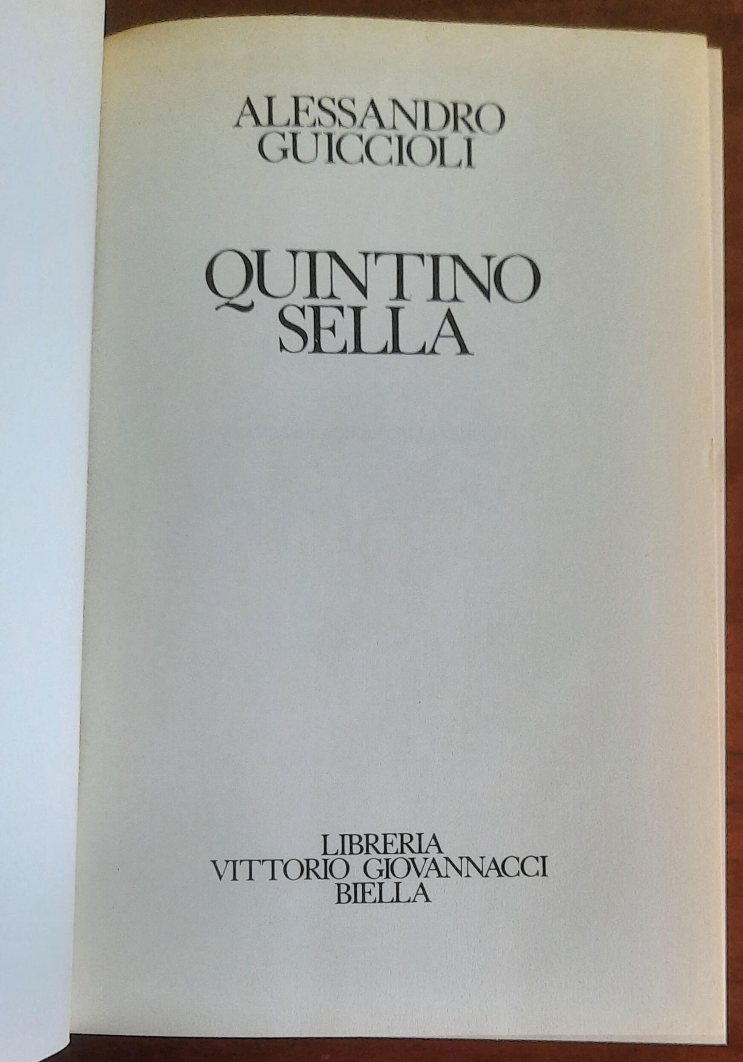 Quintino Sella - di Alessandro Guiccioli