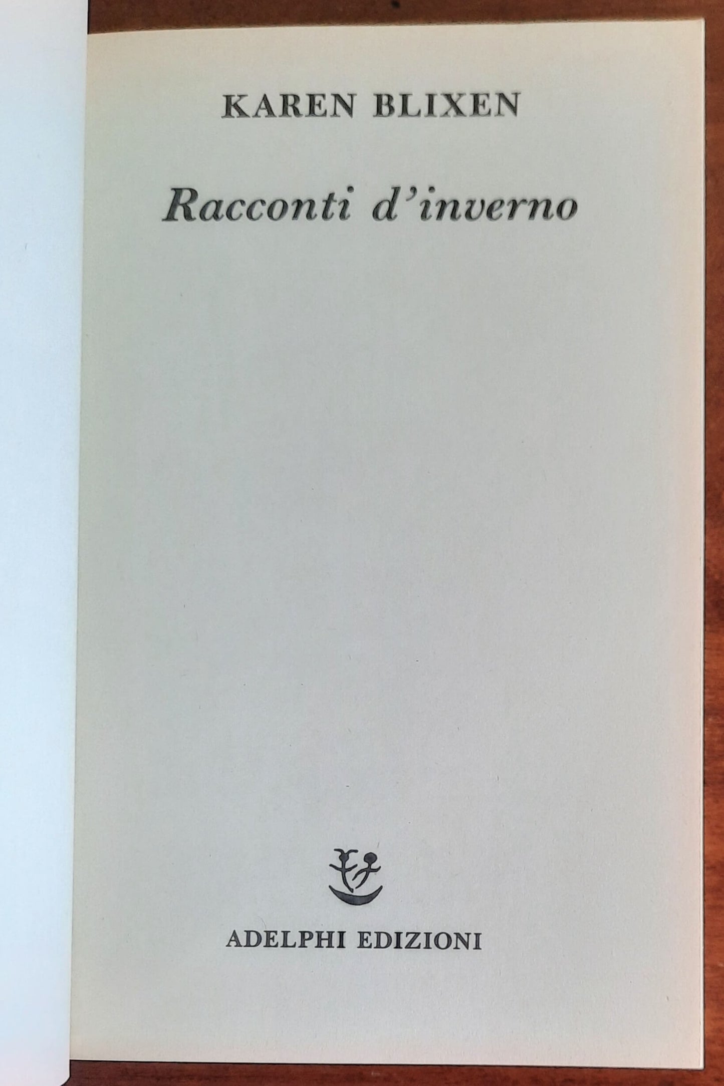 Racconti d’inverno - di Karen Blixen - Adelphi