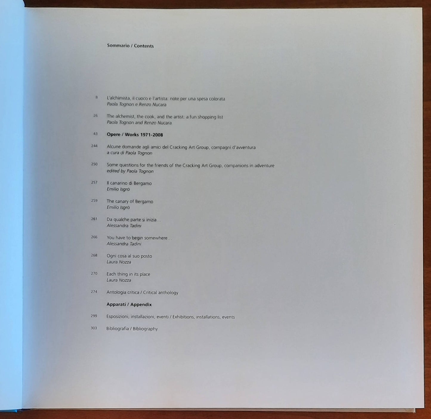 Renzo Nucara Works 1971-2008 - Parise Editore