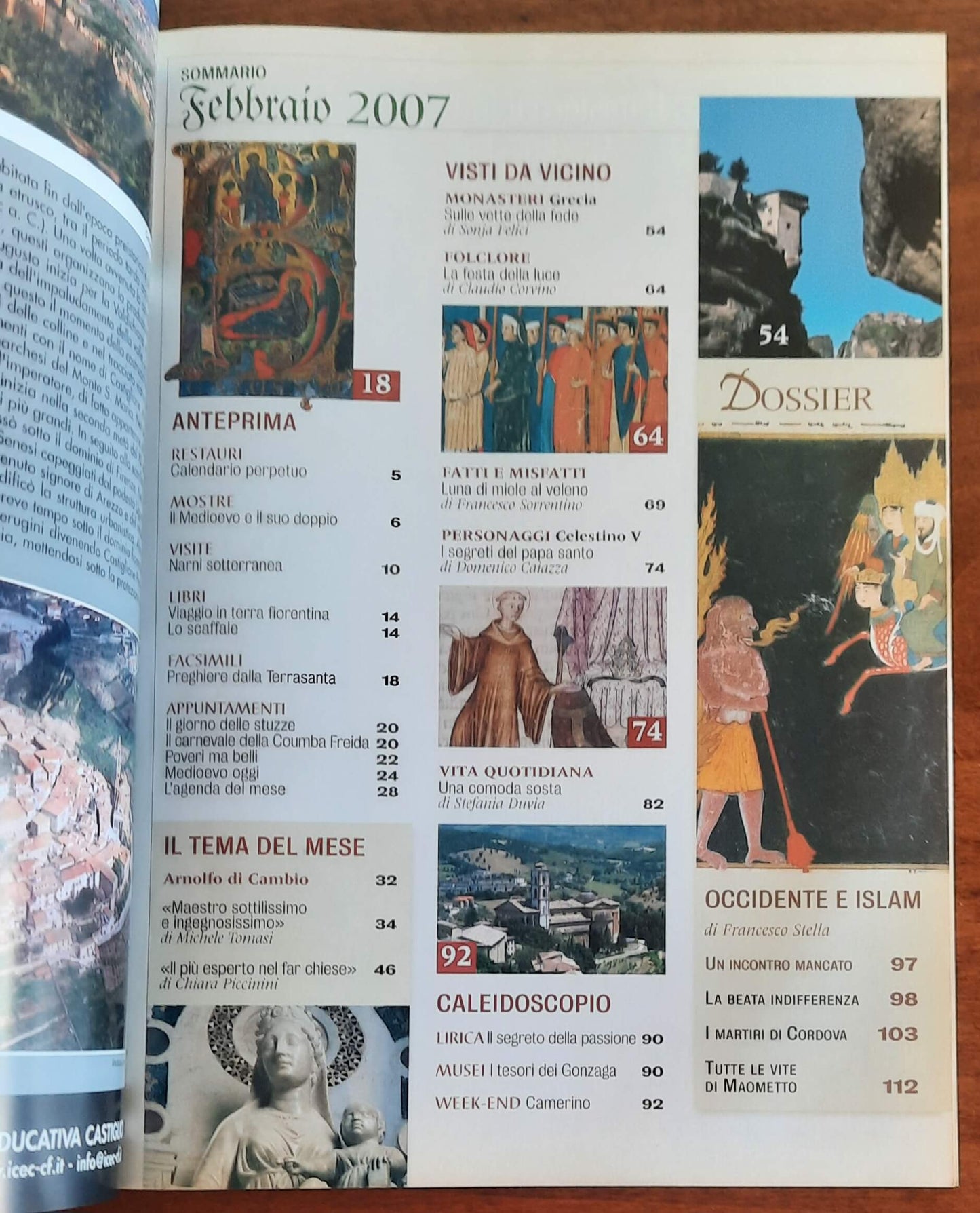 Rivista Medioevo n. 121 - Febbraio 2007 - Arnolfo Di Cambio