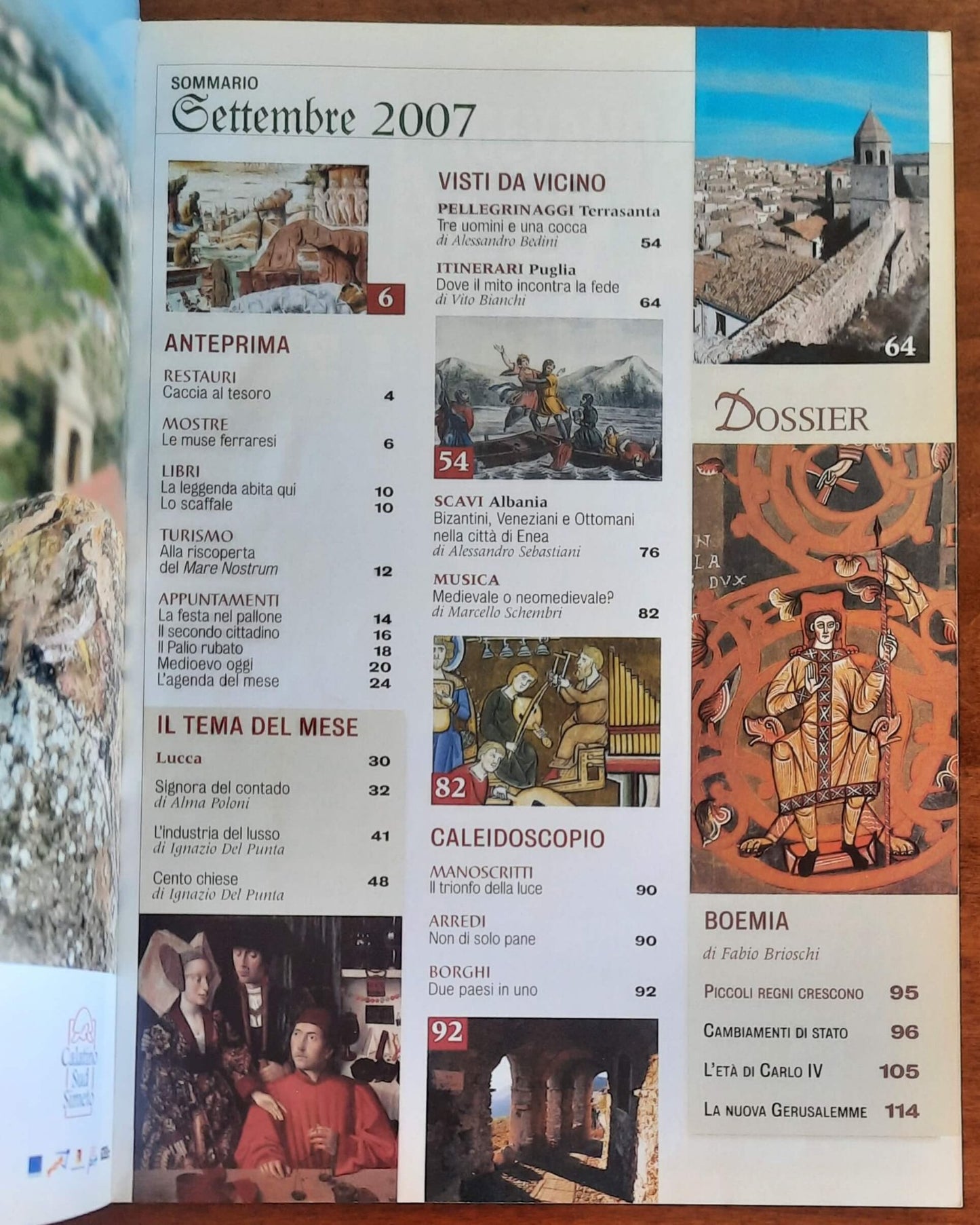 Rivista Medioevo n. 128 - Settembre 2007 - Le cento Chiese di Lucca