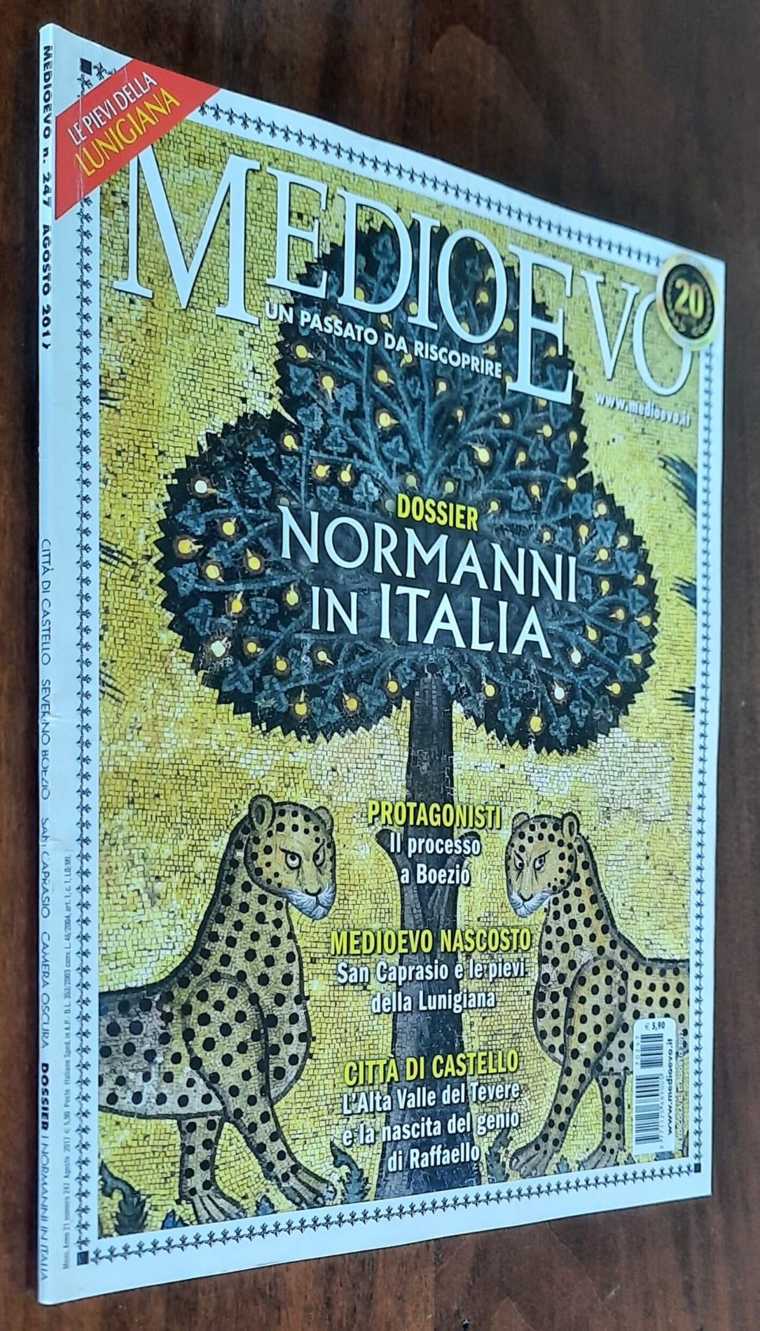 Rivista Medioevo n. 247 - Agosto 2017 - Normanni in Italia