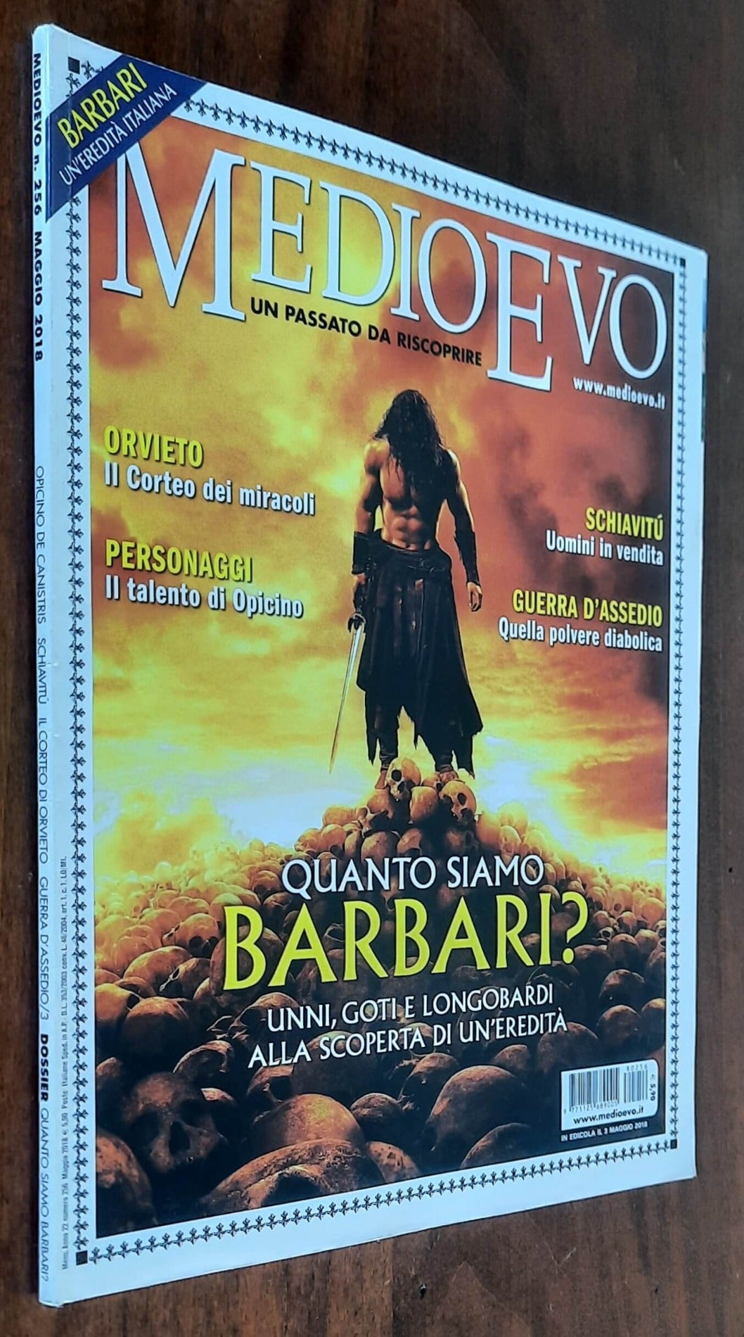 Rivista Medioevo n. 256 - Maggio 2018 - Quanto siamo barbari? Unni, Goti e Longobardi