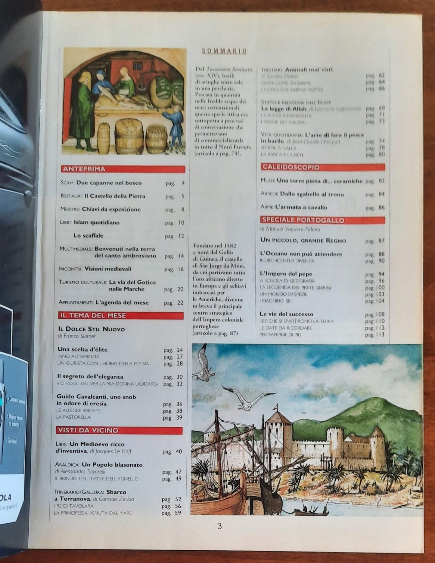 Rivista Medioevo n. 62 - Marzo 2002 - Bestiari Animali mai visti