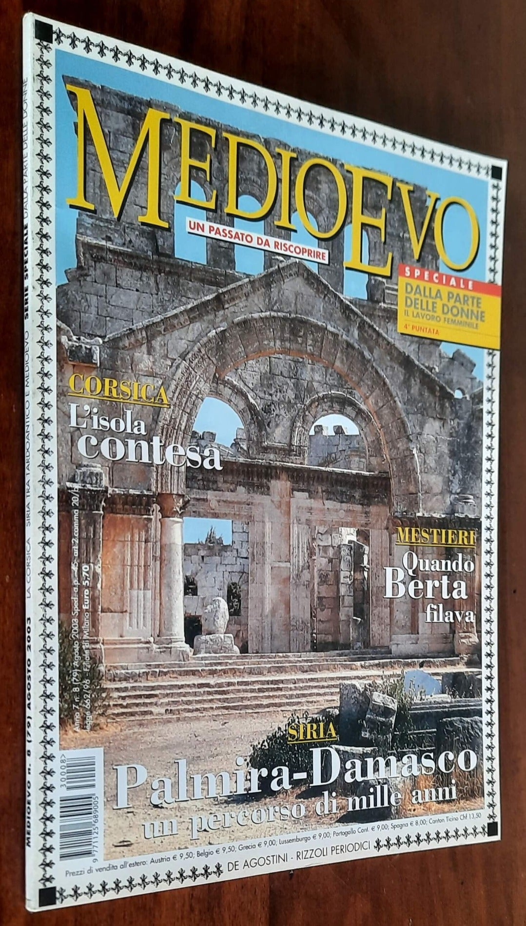 Rivista Medioevo n. 79 - Agosto 2003