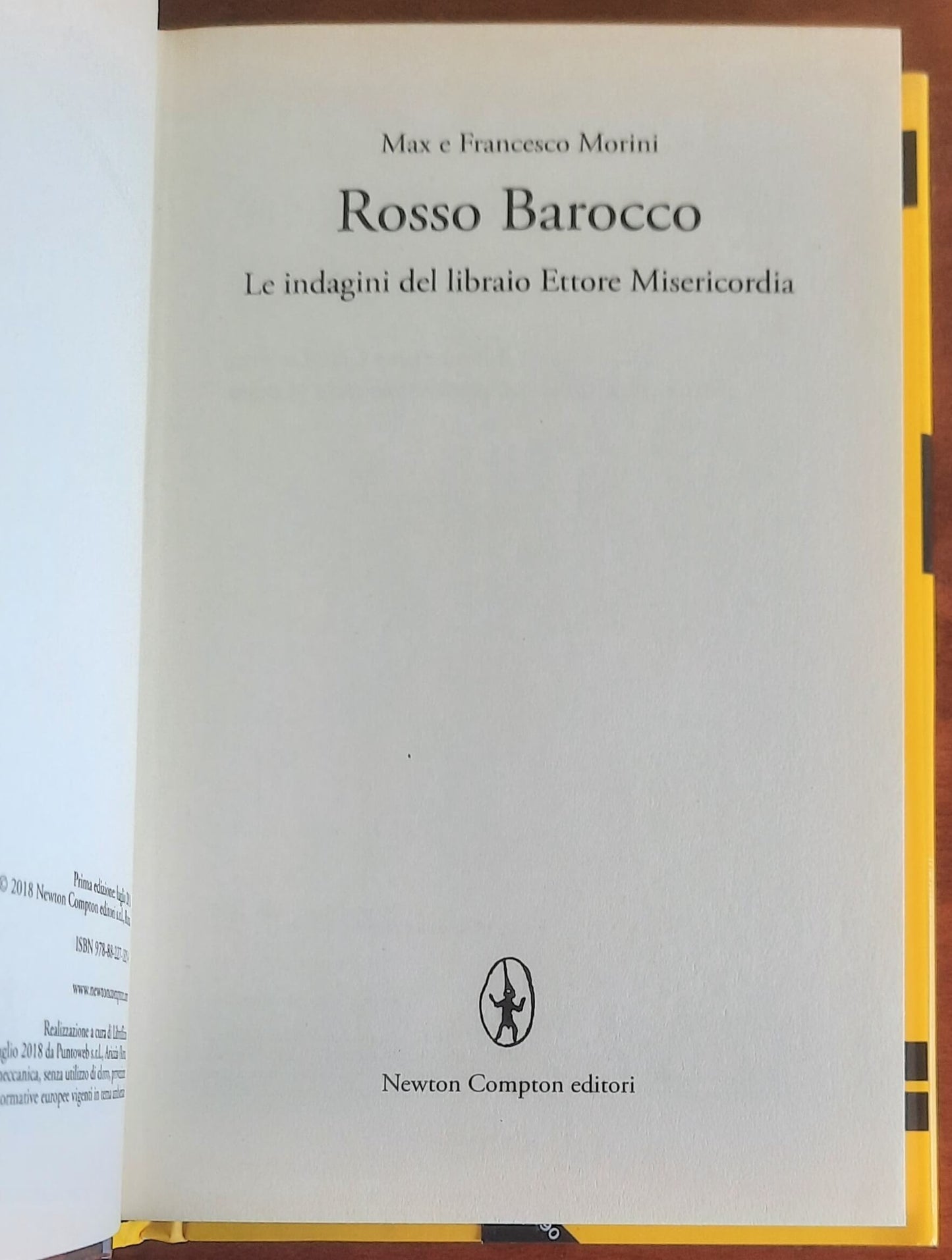 Rosso barocco. Le indagini del libraio - Newton Compton Editori