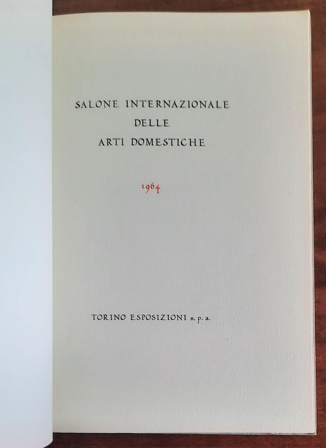 Salone Internazionale delle Arti Domestiche. Diorama sulle arti domestiche del passato