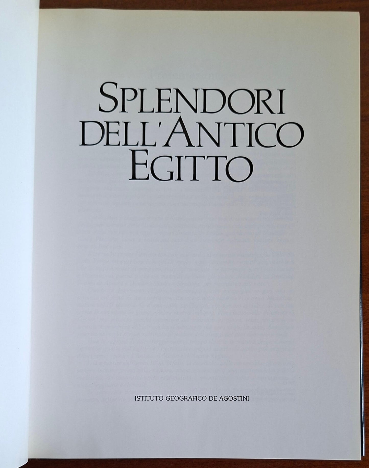 Splendori dell'Antico Egitto - De Agostini