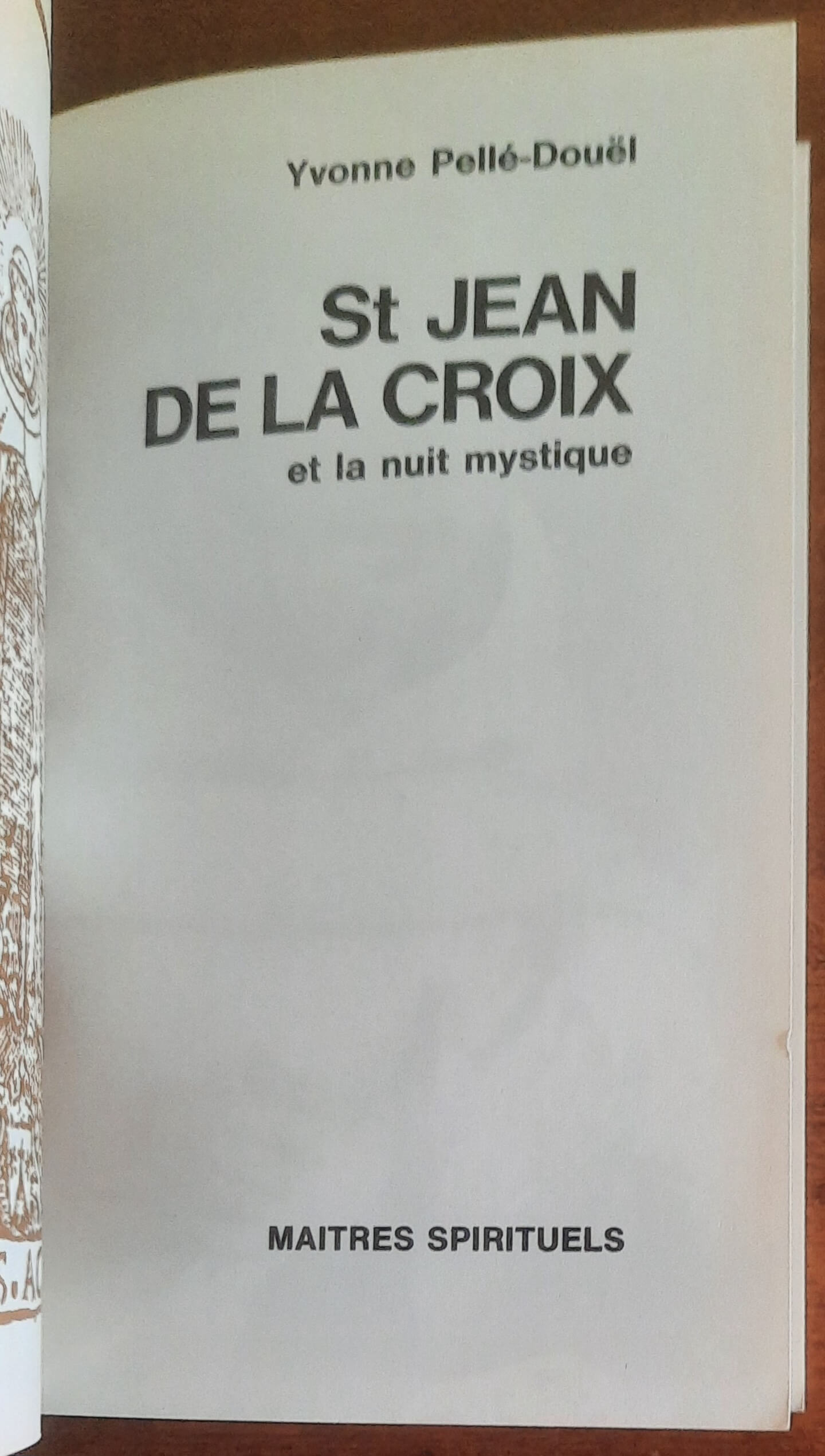 St Jean de la Croix et la nuit mystique - Maitres Spirituels