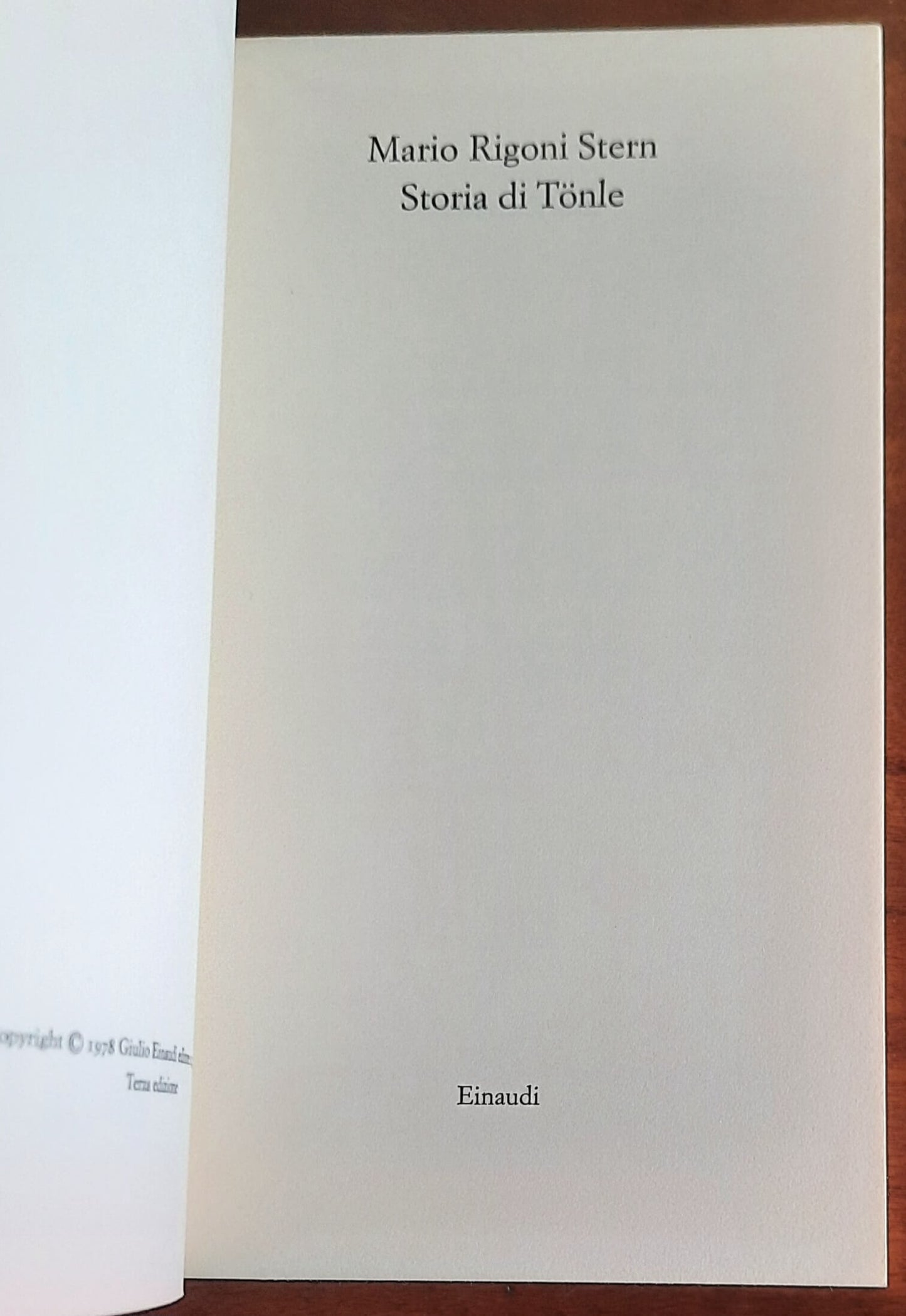 Storia di Tonle - di Mario Rigoni Stern