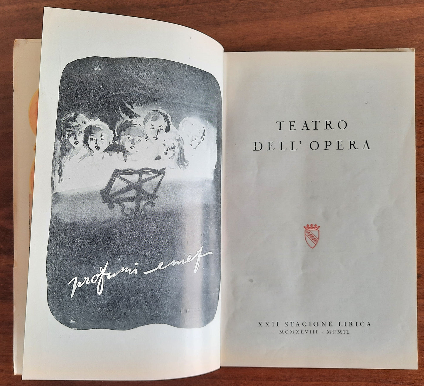 Teatro Dell'Opera - XXII Stagione Lirica 1948 - 49