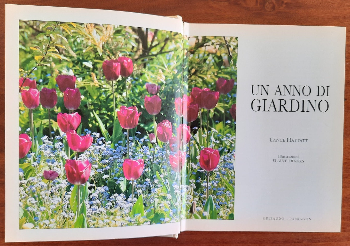 Un anno di giardino. Illustrazioni Elaine Franks - di Lance Hattatt
