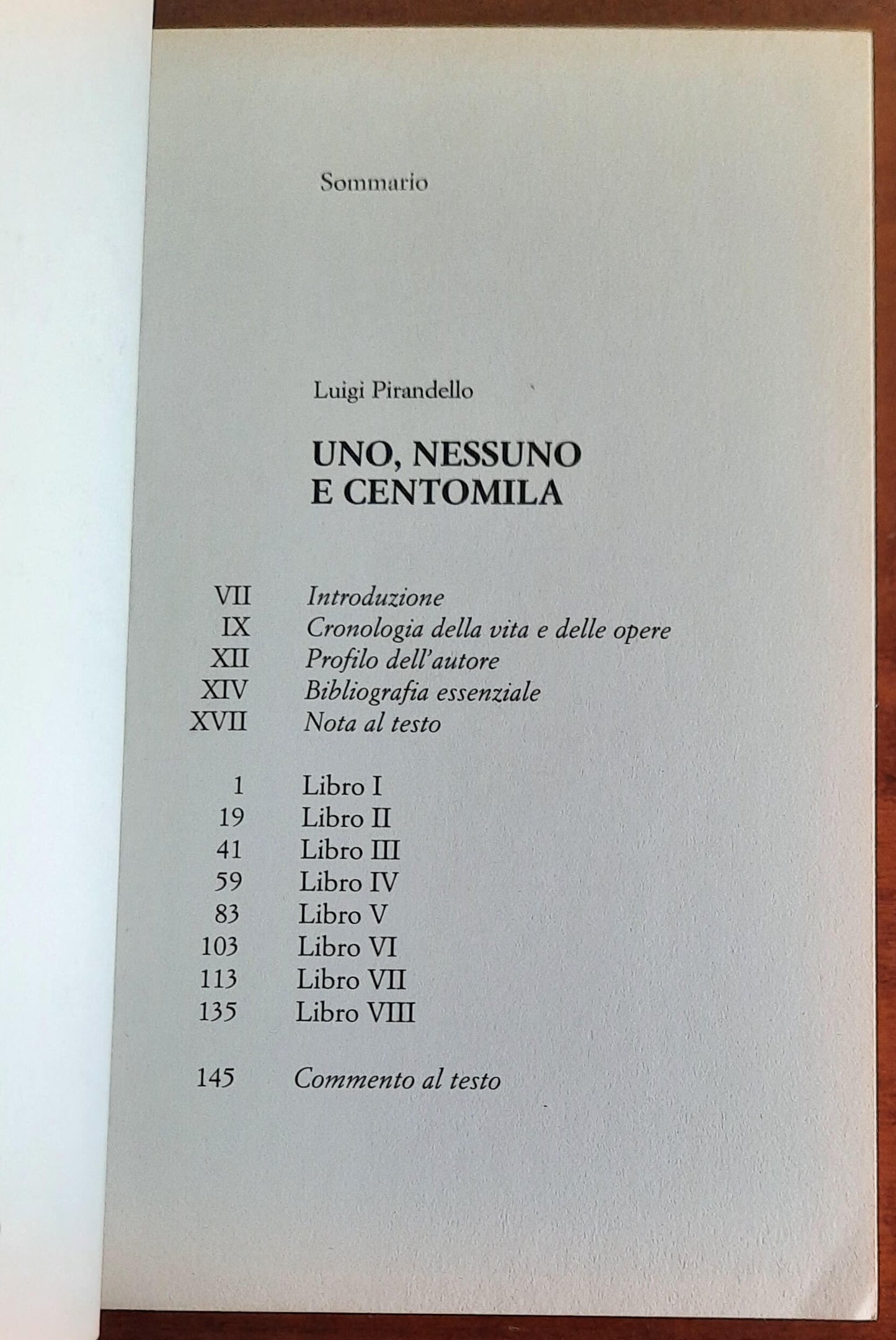 Uno, nessuno e centomila - di Luigi Pirandello - Rl Gruppo Editoriale