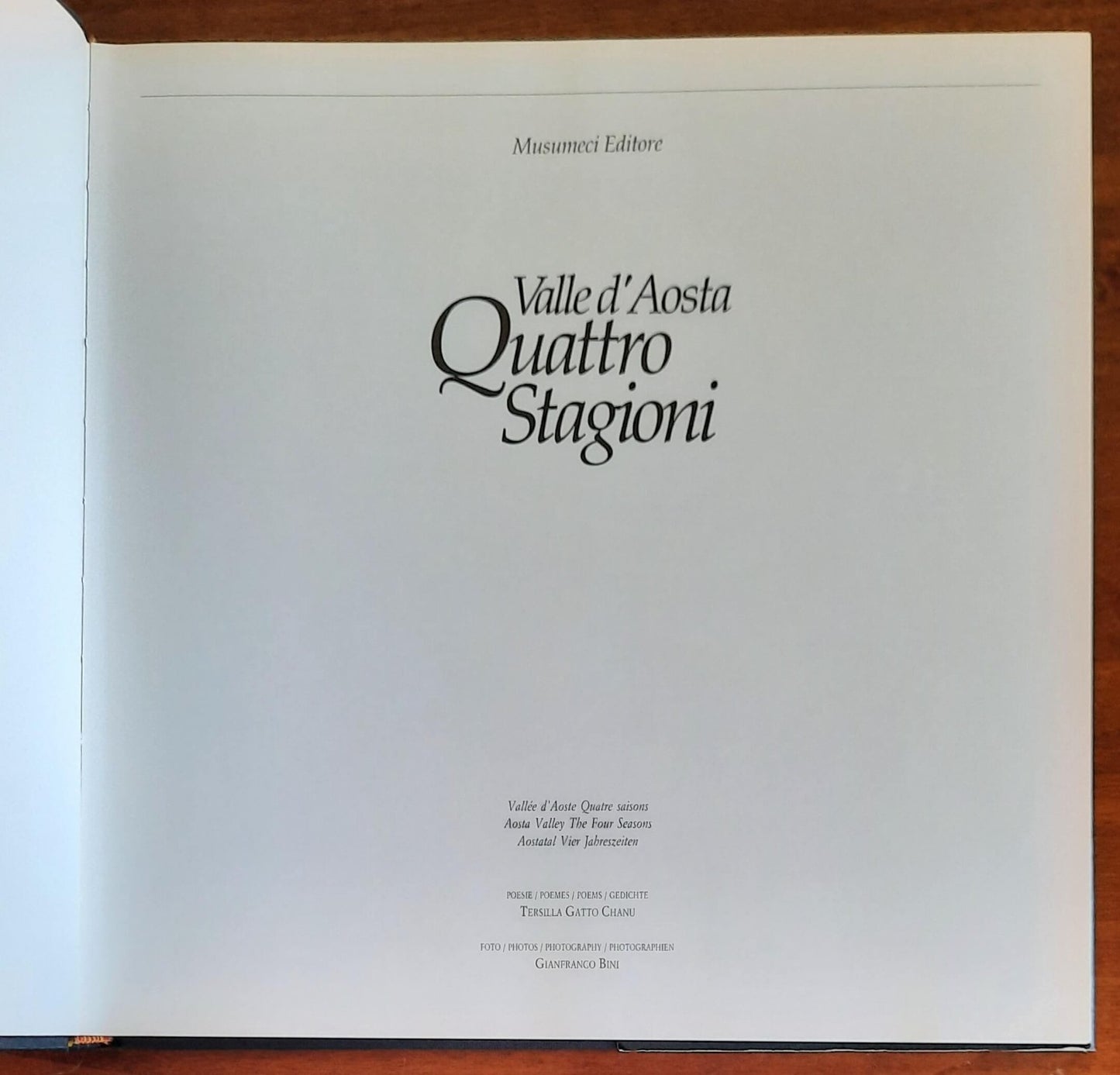 Valle d’Aosta. Quattro stagioni - Musumeci Editore