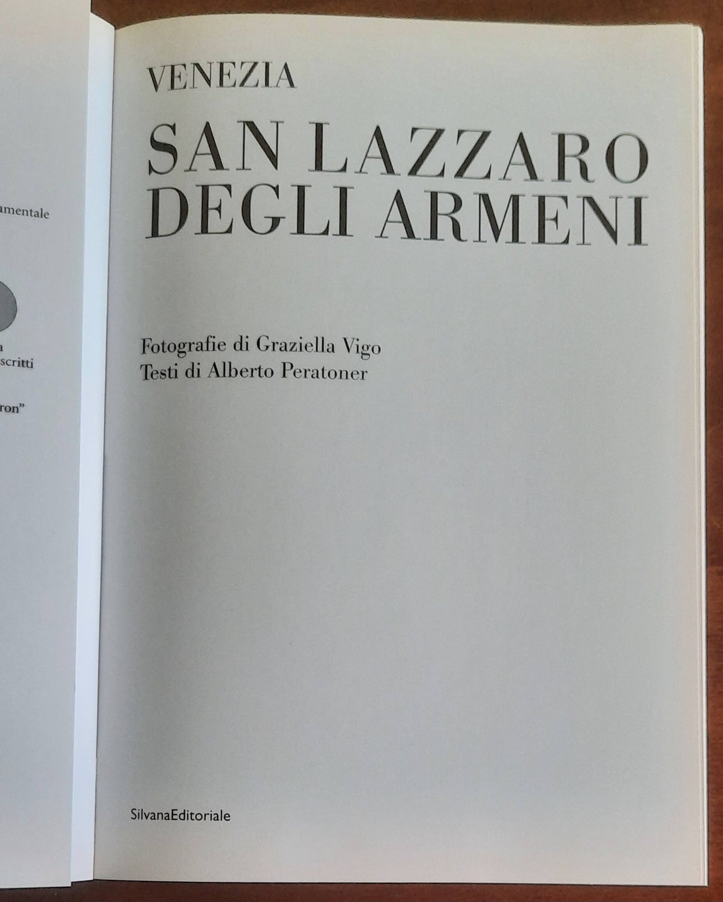 Venezia. San Lazzaro degli Armeni - Silvana Editoriale
