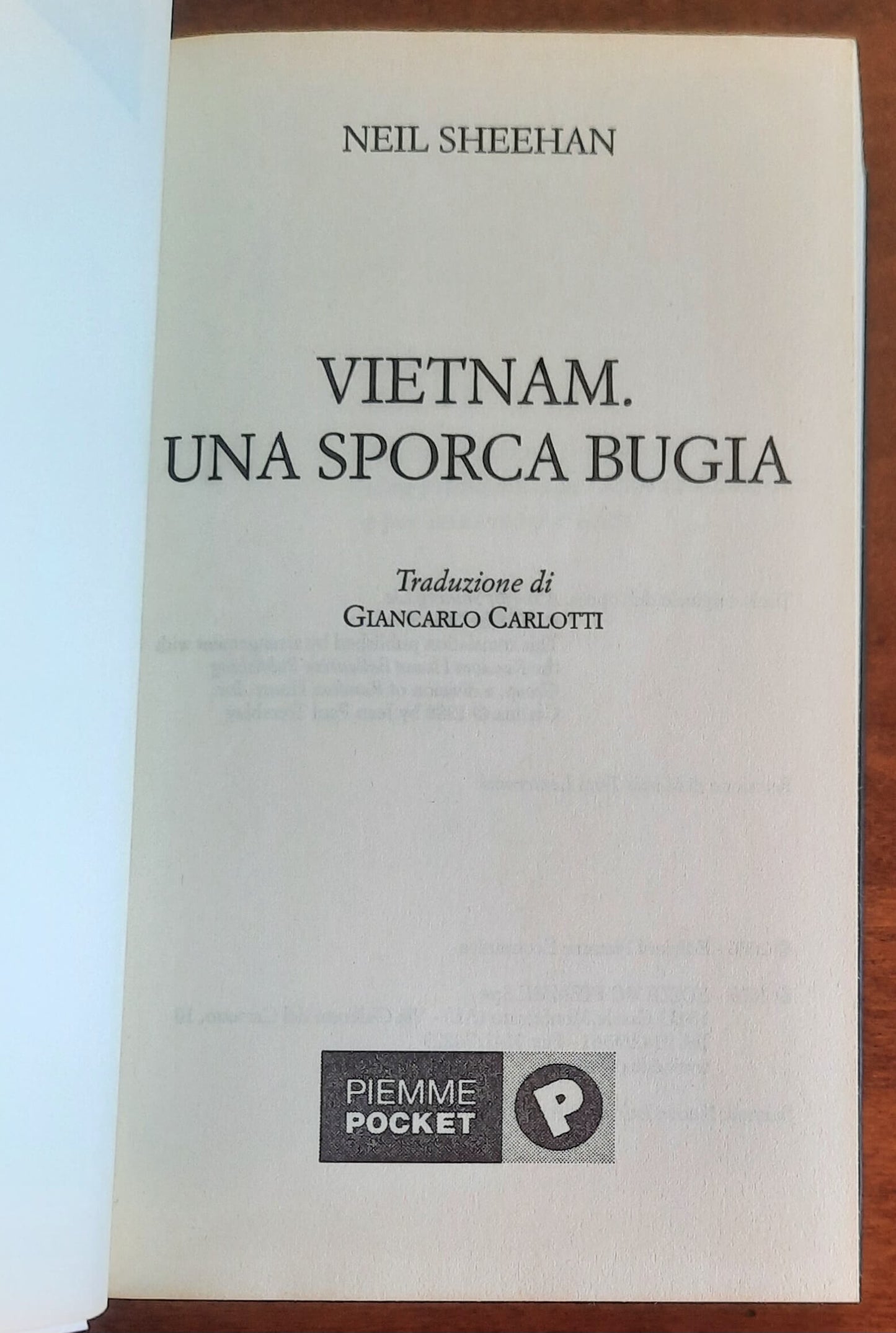 Vietnam. Una sporca bugia - Piemme