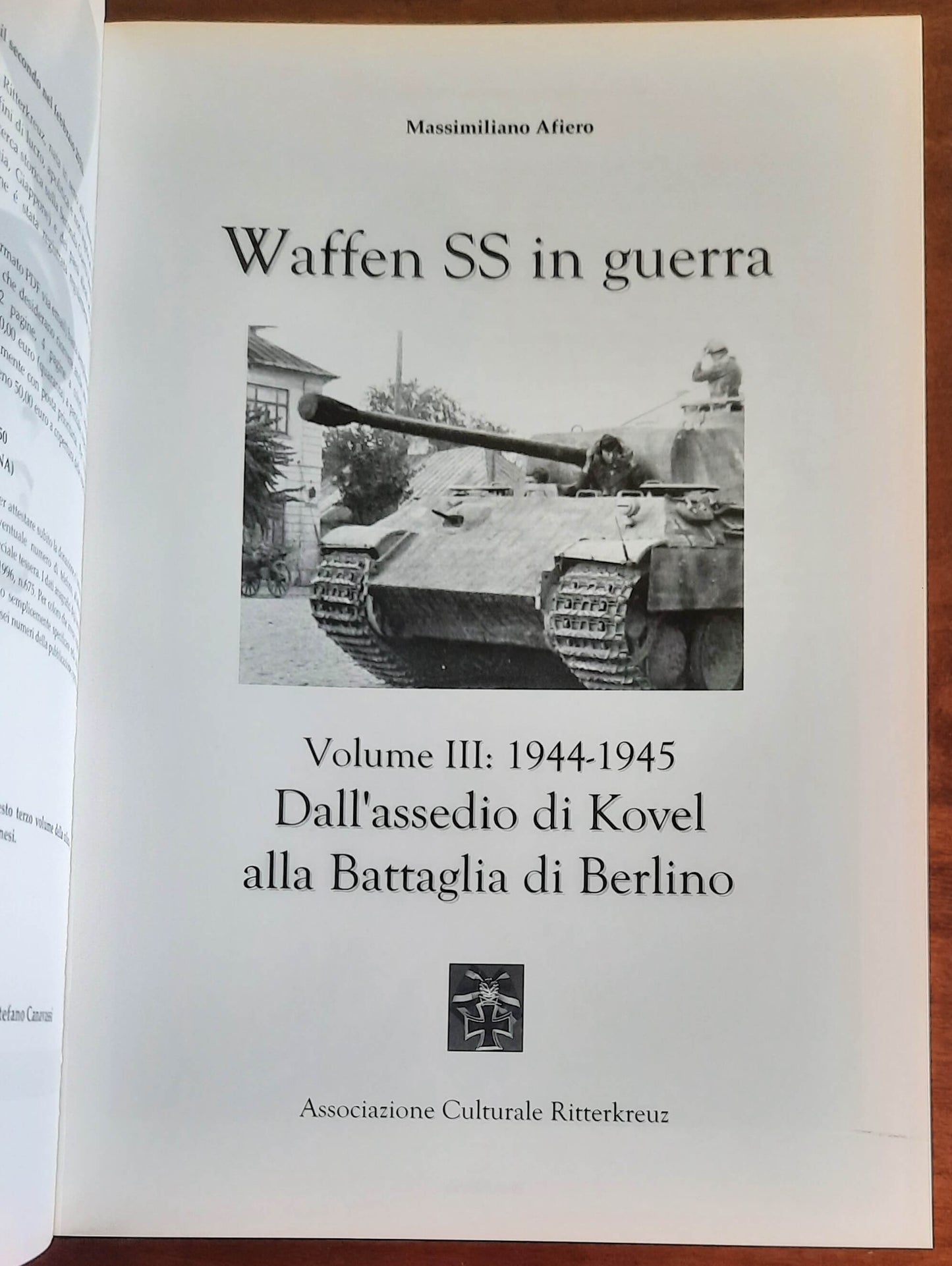 Waffen-SS in guerra volume 3 1944-1945 - Ritterkreuz