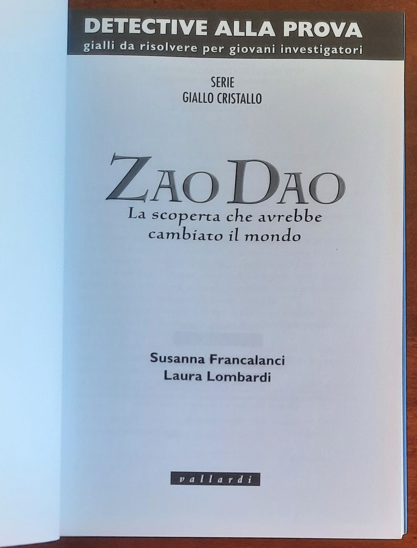 Zao Dao. La scoperta che avrebbe cambiato il mondo