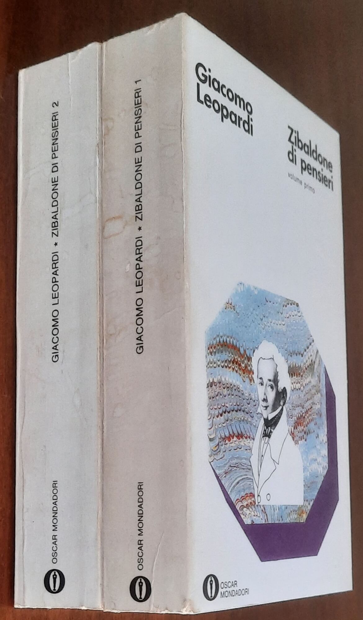 Zibaldone di pensieri - 2 vol. - di Giacomo Leopardi - Mondadori Oscar