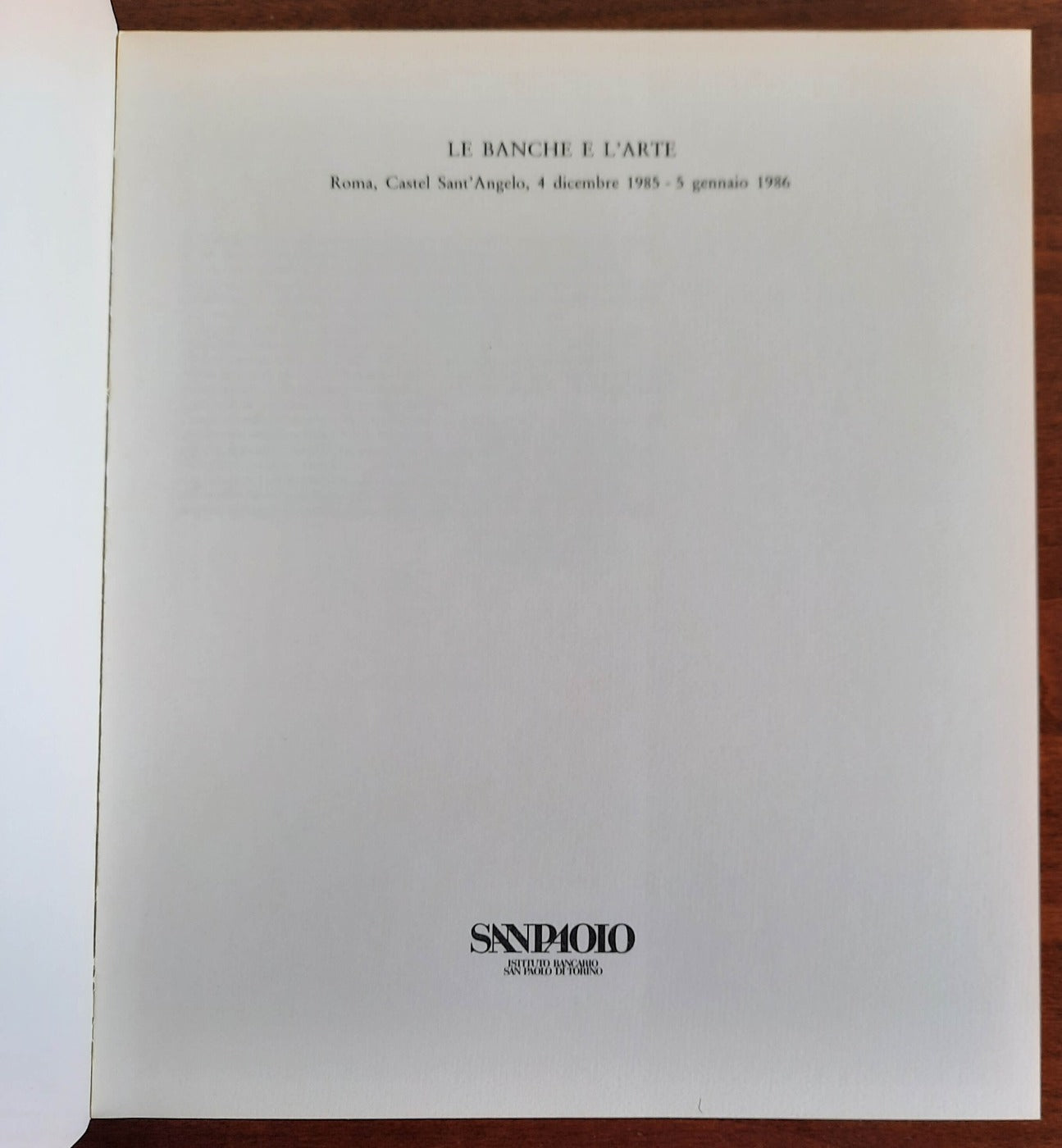 Le Banche e l’Arte - 1986 - Libreria Biellese