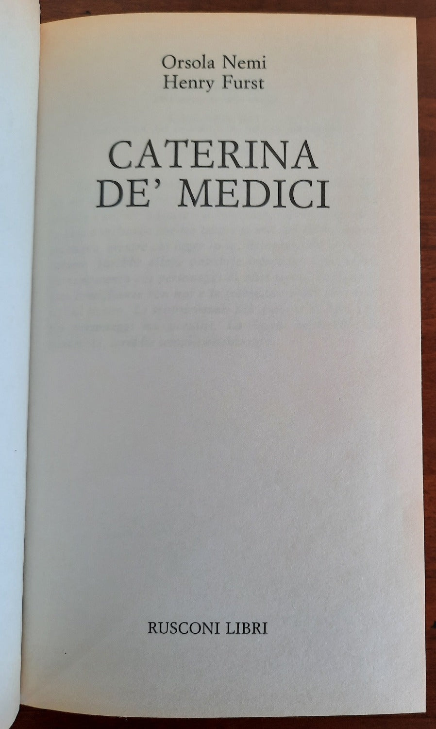 Caterina de’ Medici - Rusconi - Libreria Biellese