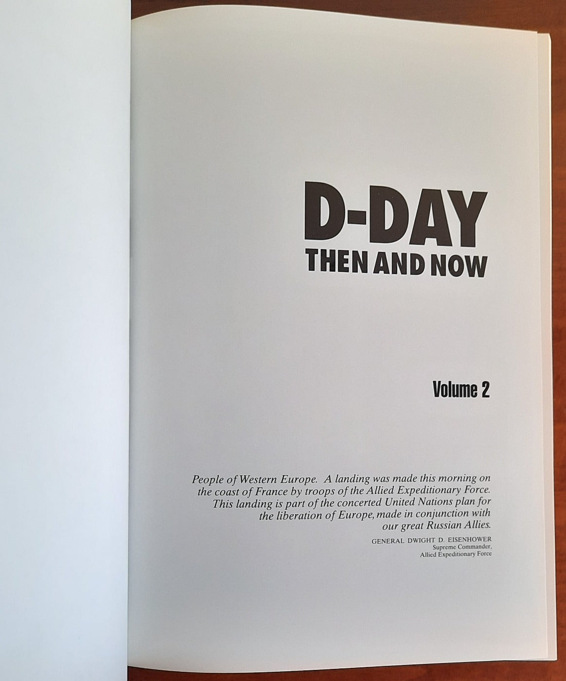 D-Day then and now - in 2 volumi