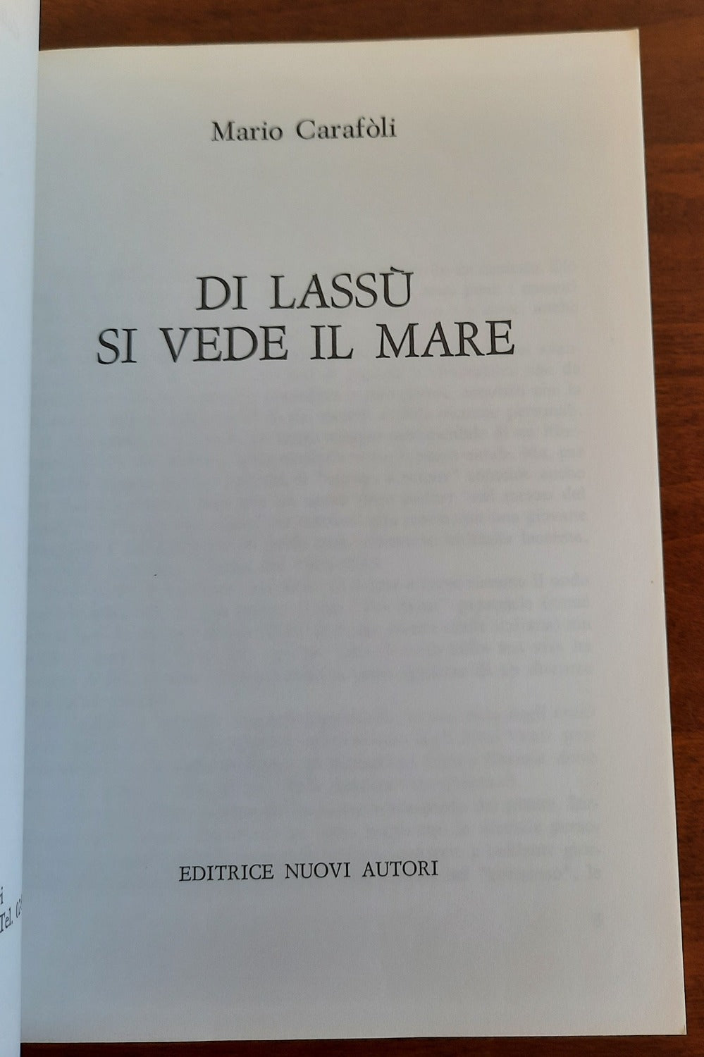 Di lassù si vede il mare - Libreria Biellese