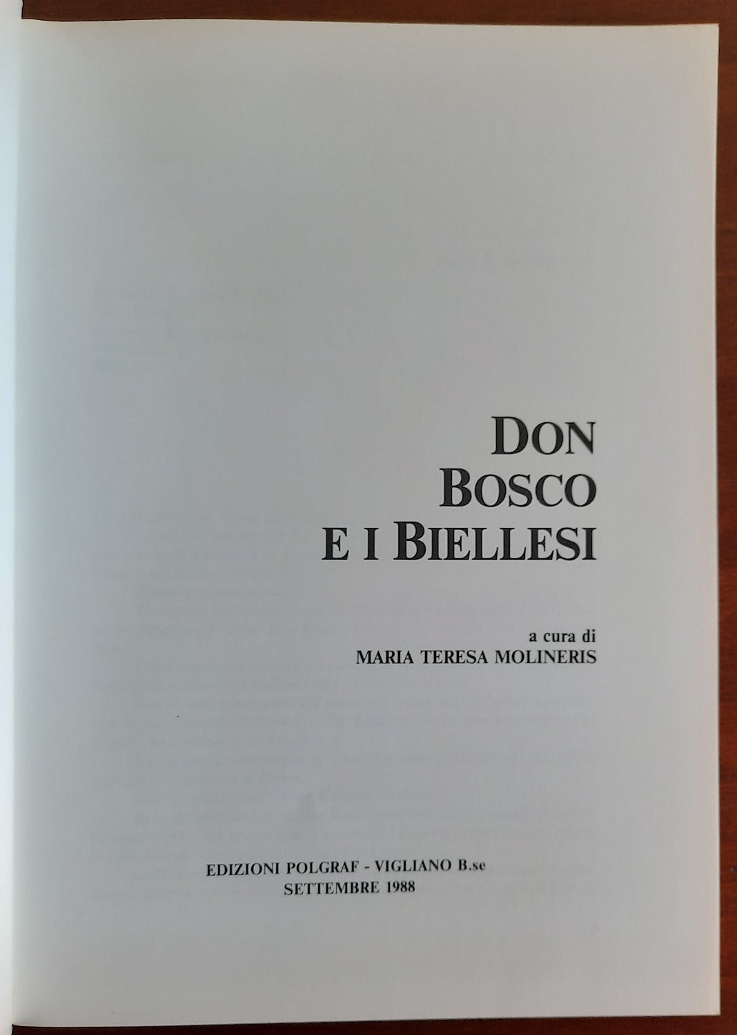 Don Bosco e i Biellesi