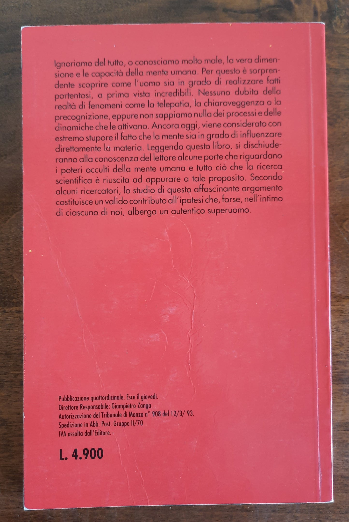 Poteri psichici - I Libri de L'Ignoto n. 14 - Libreria Biellese