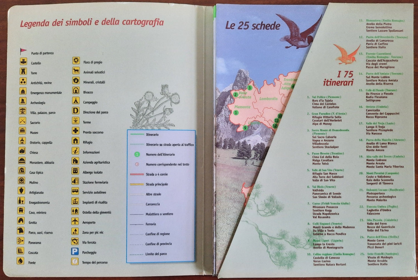 I sentieri del Touring in Italia. 75 itinerari scelti dai nostri esperti - Libreria Biellese