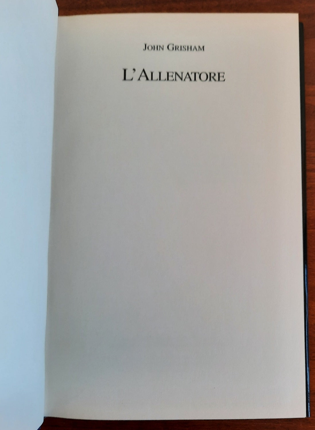 L’allenatore - di John Grisham