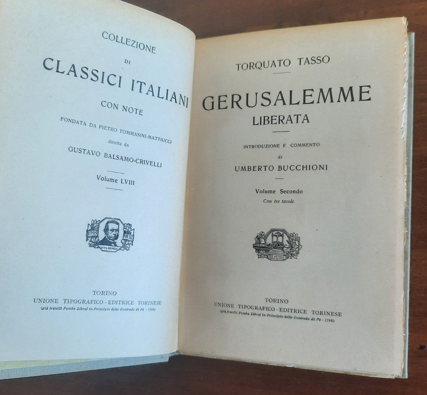 La Gerusalemme Liberata - in 2 vol. - Libreria Biellese